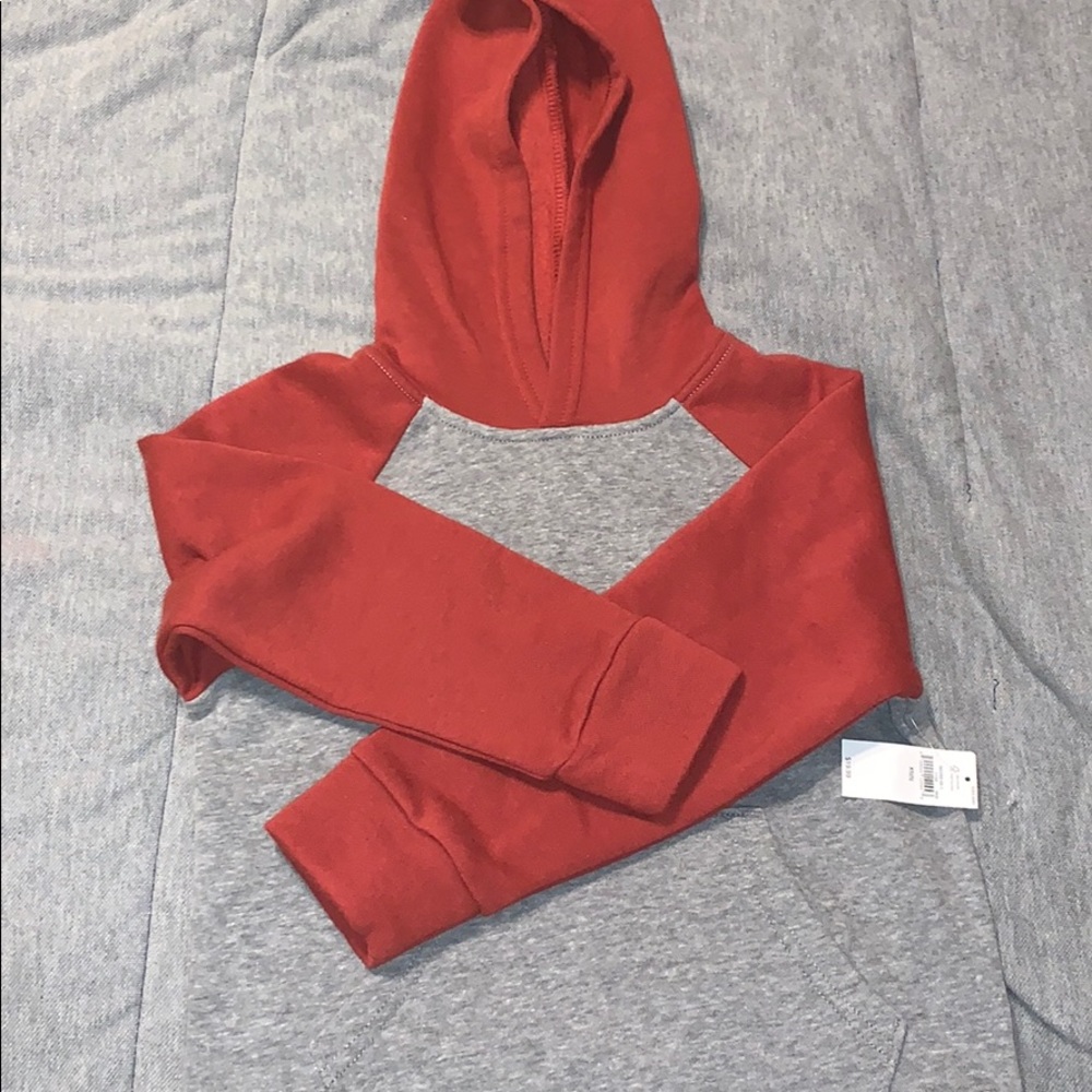 Old navy color block boys hoodie
